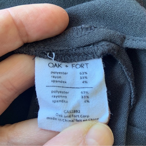 ☀️3/$30☀️ Oak + Fort grey tunic top - Picture 6 of 7